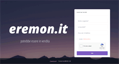 Desktop Screenshot of eremon.it